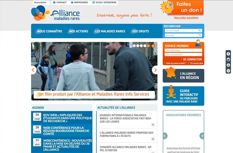 Ancien site aliance maladie rares